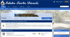 Desktop Screenshot of idahoturbodiesels.com