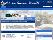 Tablet Screenshot of idahoturbodiesels.com